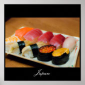 Sushi in Japan Poster (Voorkant)