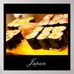 Sushi in Japan Poster