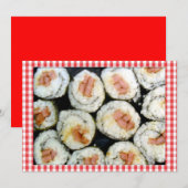 Sushi-Invitation_ Kaart (Voorkant / Achterkant)