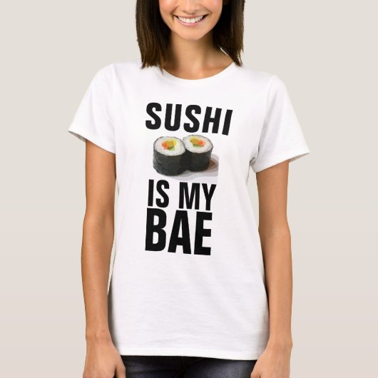SUSHI IS MIJN BAE T-Shirts (Voorkant)
