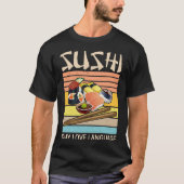 Sushi is mijn liefdestaal sushi Japans eten 2 T-shirt (Voorkant)