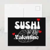Sushi is mijn Valentijn Briefkaart (Voorkant / Achterkant)