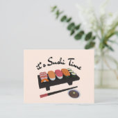 Sushi is mijn Valentijn Briefkaart (Staand voorkant)