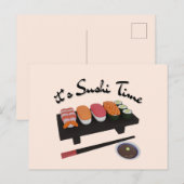 Sushi is mijn Valentijn Briefkaart (Voorkant / Achterkant)