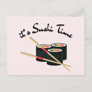 Sushi is mijn Valentijn Briefkaart