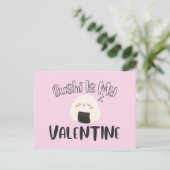 Sushi is mijn Valentijn Briefkaart (Staand voorkant)
