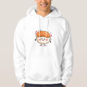 Sushi is mijn Valentijn Hoodie (Voorkant)