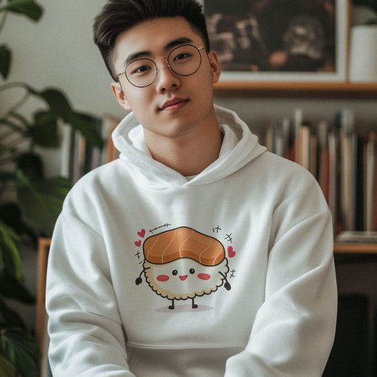 Sushi is mijn Valentijn Hoodie