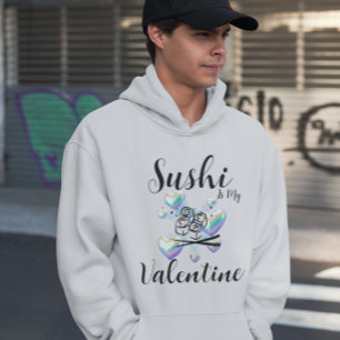 Sushi is mijn Valentijn Hoodie