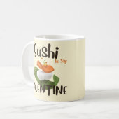 Sushi is mijn Valentijn Koffiemok (Voorkant links)
