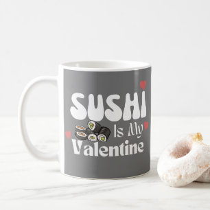 Sushi is mijn Valentijn Koffiemok