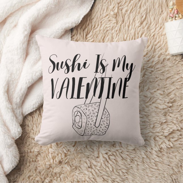 Sushi is mijn Valentijn Kussen (Deken)