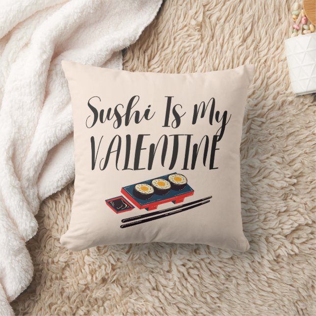 Sushi is mijn Valentijn Kussen (Deken)