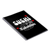 Sushi is mijn Valentijn Notitieboek (Rechterzijde)