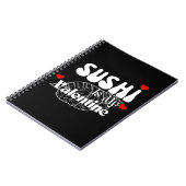Sushi is mijn Valentijn Notitieboek (Linkerzijde)