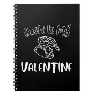 Sushi is mijn Valentijn Notitieboek
