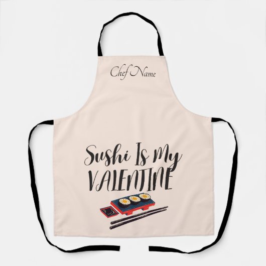 Sushi is mijn Valentijn Schort (Voorkant)