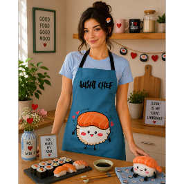 Sushi Is Mijn Valentijn Schort