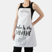 Sushi is mijn Valentijn, sushi Schort (Insitu)