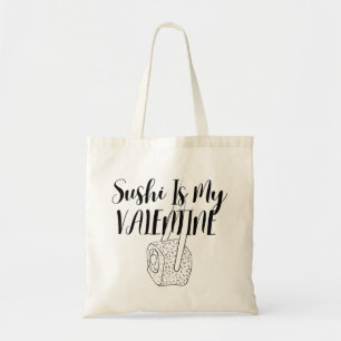 Sushi is mijn Valentijn Tote Bag