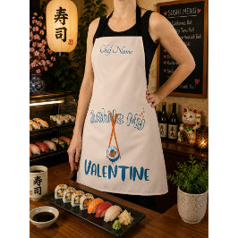 Sushi Is My Valentine, sushi Schort