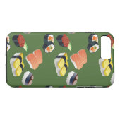 sushi japan green phone cover (Achterkant (Horizontaal))