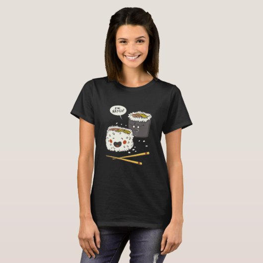 Sushi Japan T-shirt (Voorkant volledig)