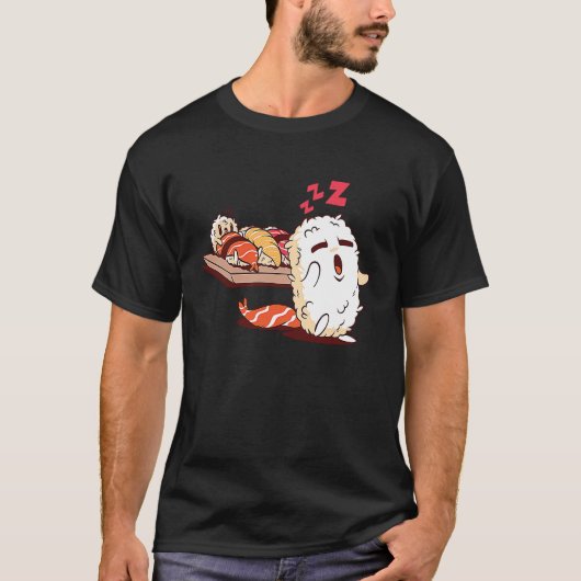 Sushi Japanese Food T-shirt (Voorkant)