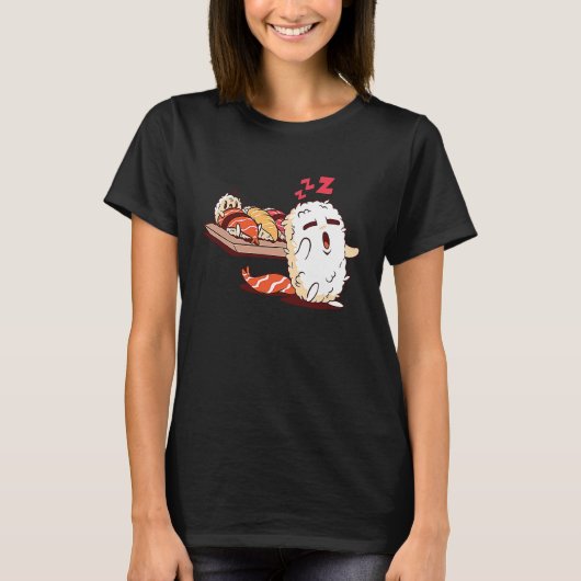 Sushi Japanese Food T-shirt (Voorkant)