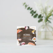 Sushi Japanese Food Visitekaartje (Staand voorkant)