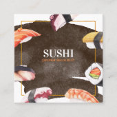 Sushi Japanese Food Visitekaartje (Voorkant)