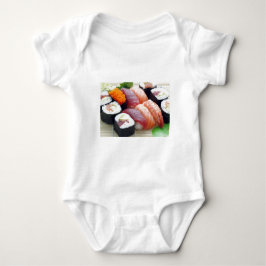 Sushi Japans Asiatisch Eten Rauwe Sashimi Verse Ro Romper