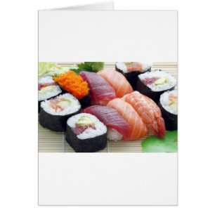 Sushi Japans Aziatisch voedsel raw Sashimi Fresh R