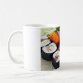 Sushi Japans Aziatisch voedsel raw Sashimi Fresh R Koffiemok (Links)
