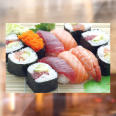 Sushi Japans Aziatisch voedsel raw Sashimi Fresh R Raamsticker (Vel 2)