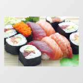 Sushi Japans Aziatisch voedsel raw Sashimi Fresh R Raamsticker (Vel)