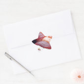 Sushi Japans Aziatisch voedsel raw Sashimi Fresh R Ster Sticker (Envelop)