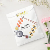 Sushi Japans eten Bedankzakje (Gezegeld)