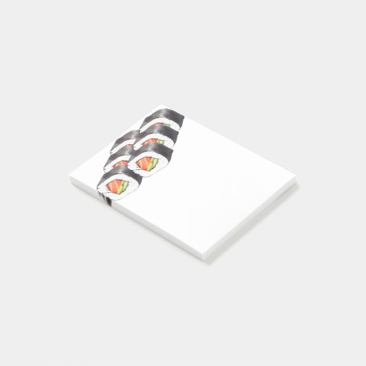 Sushi Japans eten Post-it® Notes (Schuin)