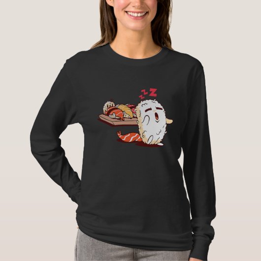 Sushi Japans eten T-shirt (Voorkant)