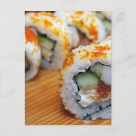 Sushi Japans Lekker Aziatisch Eten Heerlijk Briefkaart