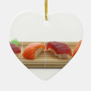 Sushi Japans Lekker Aziatisch Eten Heerlijk Keramisch Ornament