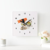 Sushi Japans voedingskunst Vierkante Klok (Huis)