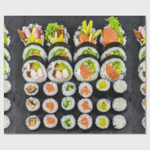 Sushi Japans voedselpatroon Cadeaupapier