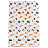 Sushi Japans voedselpatroon Medium Cadeauzakje (Achterkant)