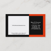 Sushi Japanse cateringlessen in restaurants Visitekaartje (Achterkant)