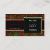 Sushi Japanse cateringlessen in restaurants Visitekaartje (Achterkant)