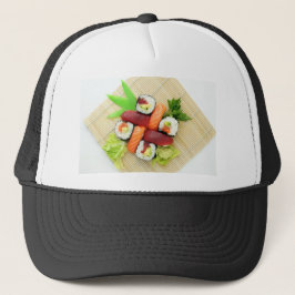 Sushi Japanse Delicious Asian Food Yummy Trucker Pet