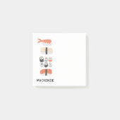 Sushi Japanse Food Art gepersonaliseerd Post-it® Notes (Voorkant)