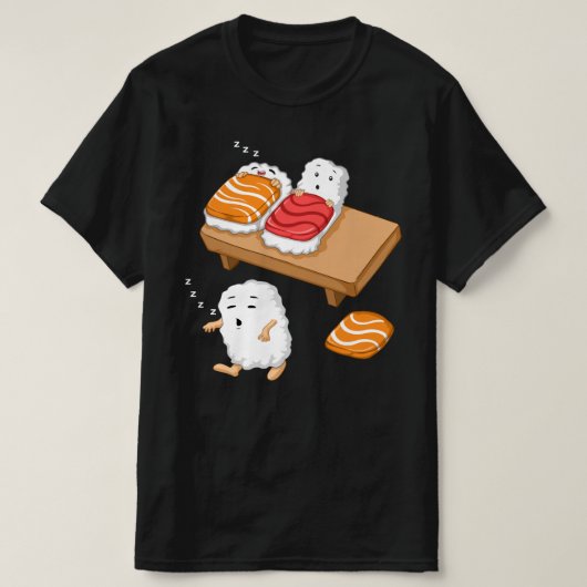 Sushi Japanse Foodie T-shirt (Design voorkant)